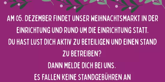 Stände gesucht
